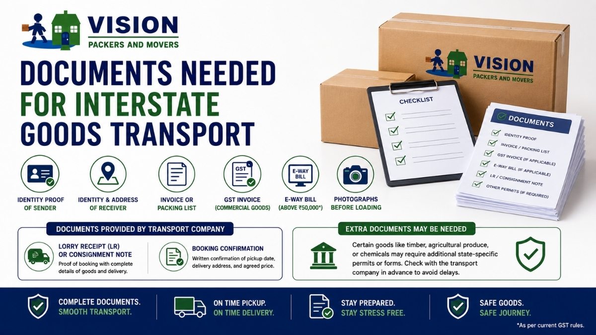 What Documents Are Needed for Interstate Goods Transport