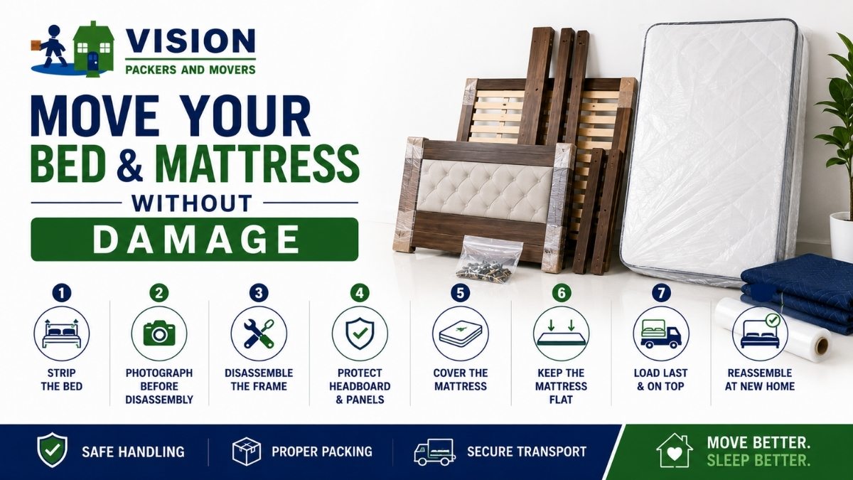 How to Move a Bed and Mattress Without Damage